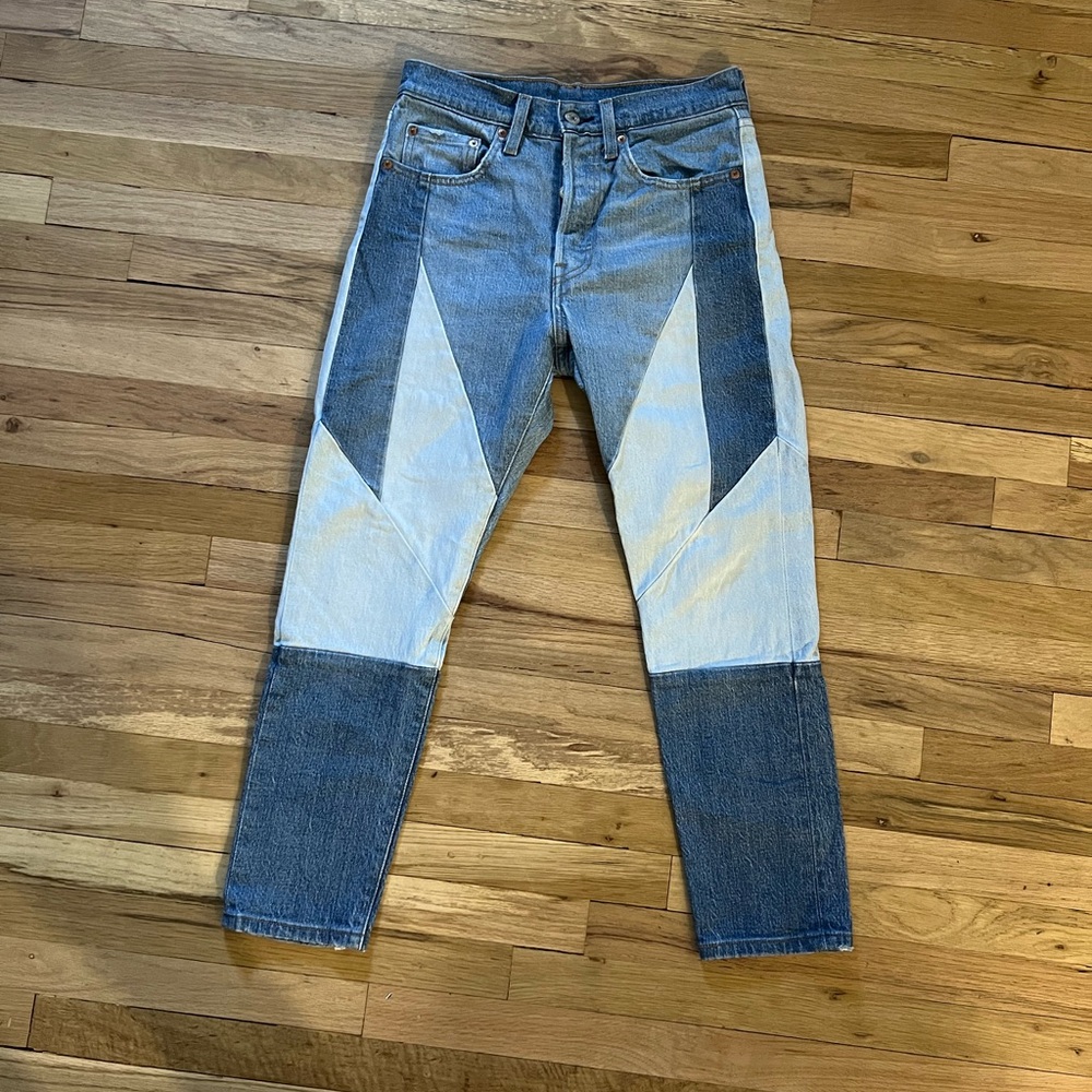 Women’s Levi’s 501 Patchwork Jeans